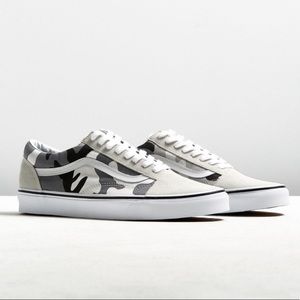 Vans Old Skool Arctic Camo Sneaker Black/White